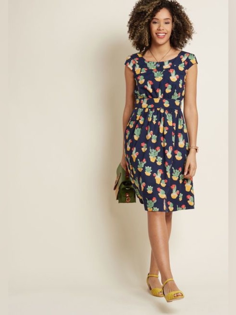Emily and Fin Cactus Dress size S